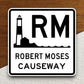 Robert moses causeway  road sign stickers, Room Decor, Traffic Sticker, Road Sign Decoration, Road Work Signs, Building Signs, Traffic Sign