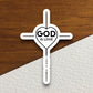 God is love sticker, Religious Sticker, Faith Sticker, Worship Sticker, Christian Sticker, planner sticker, God sticker, Room Décor