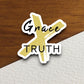 Grace truth faith sticker, Religious Sticker, Faith Sticker, Worship Sticker, Christian Sticker, planner sticker, grace sticker, Room Décor