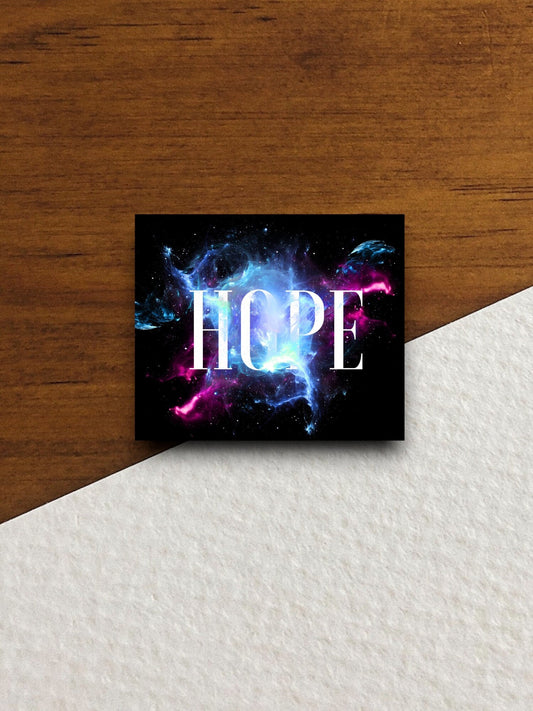 Hope sticker, Religious Sticker, Faith Sticker, Worship Sticker, Christian Sticker, Scripture Sticker, Room Décor