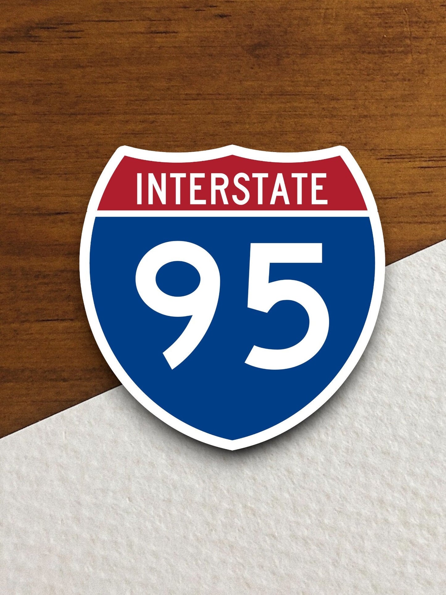 Interstate route  95 sticker, Interstate Highway Sign Expressway Stickers, Highway Sign Road Trip Sticker, Room Décor