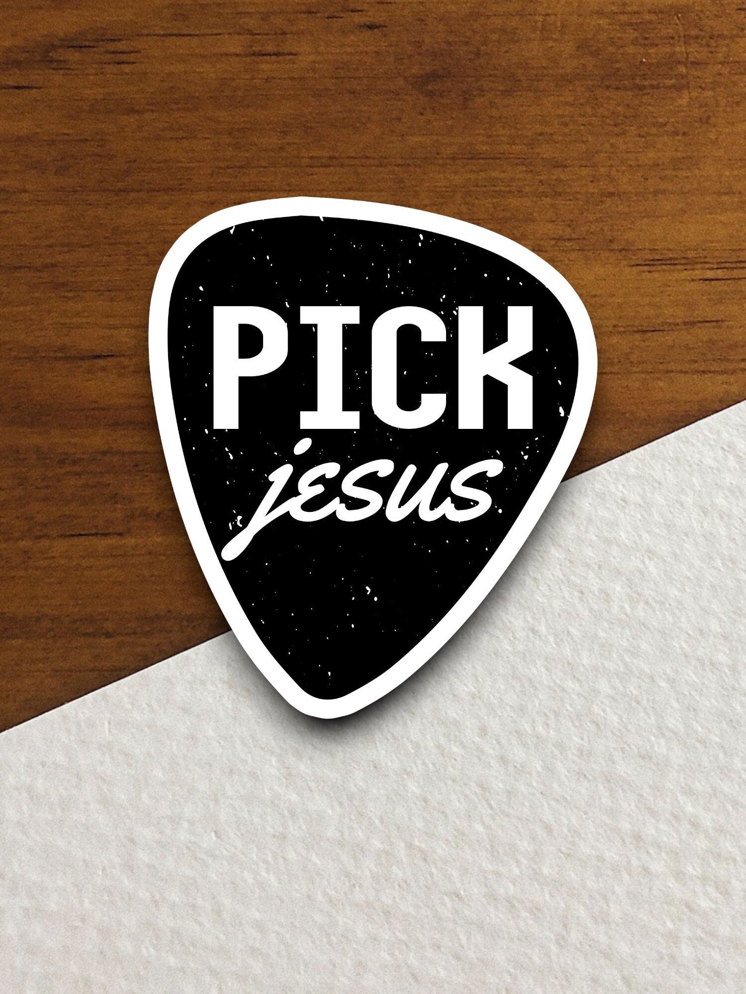 Pick Jesus sticker, Religious Sticker, Faith Sticker, Worship Sticker, Christian Sticker, Scripture Sticker, Room Décor