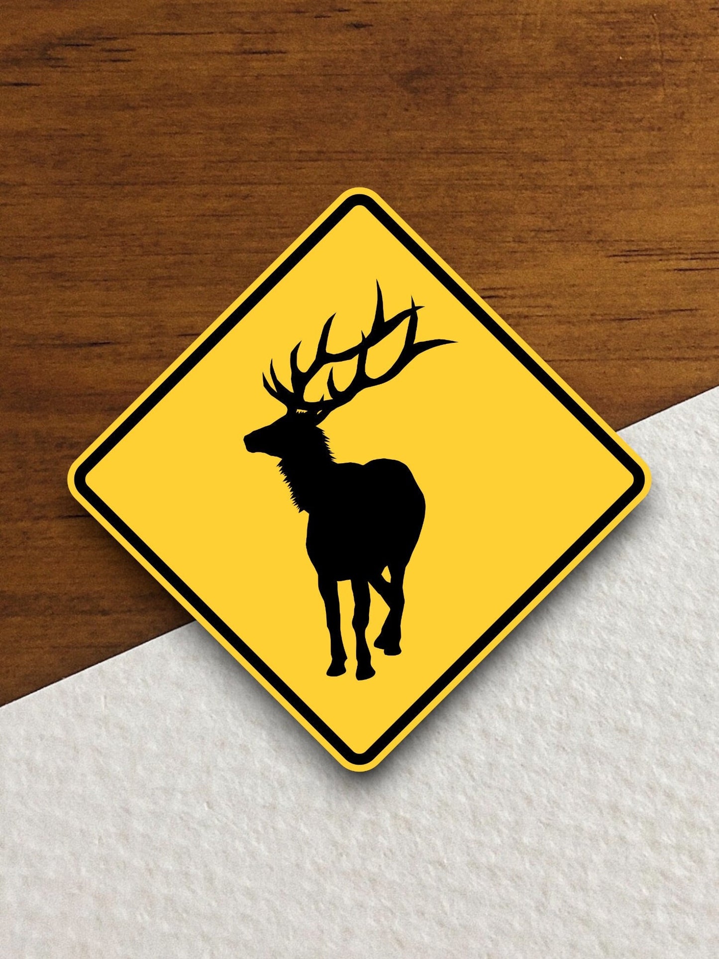 Elk sticker, animal  road sign stickers, Room Decor, Traffic Sticker, Road Sign Decoration, Road Work Signs, Building Signs, Traffic Sign