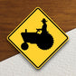 Farm vehicles  road sign stickers, Room Decor, Traffic Sticker, Road Sign Decoration, Road Work Signs, Traffic Sign