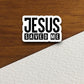 Jesus saved me sticker, Religious Sticker, Faith Sticker, Worship Sticker, Christian Sticker, Scripture Sticker, Room Décor