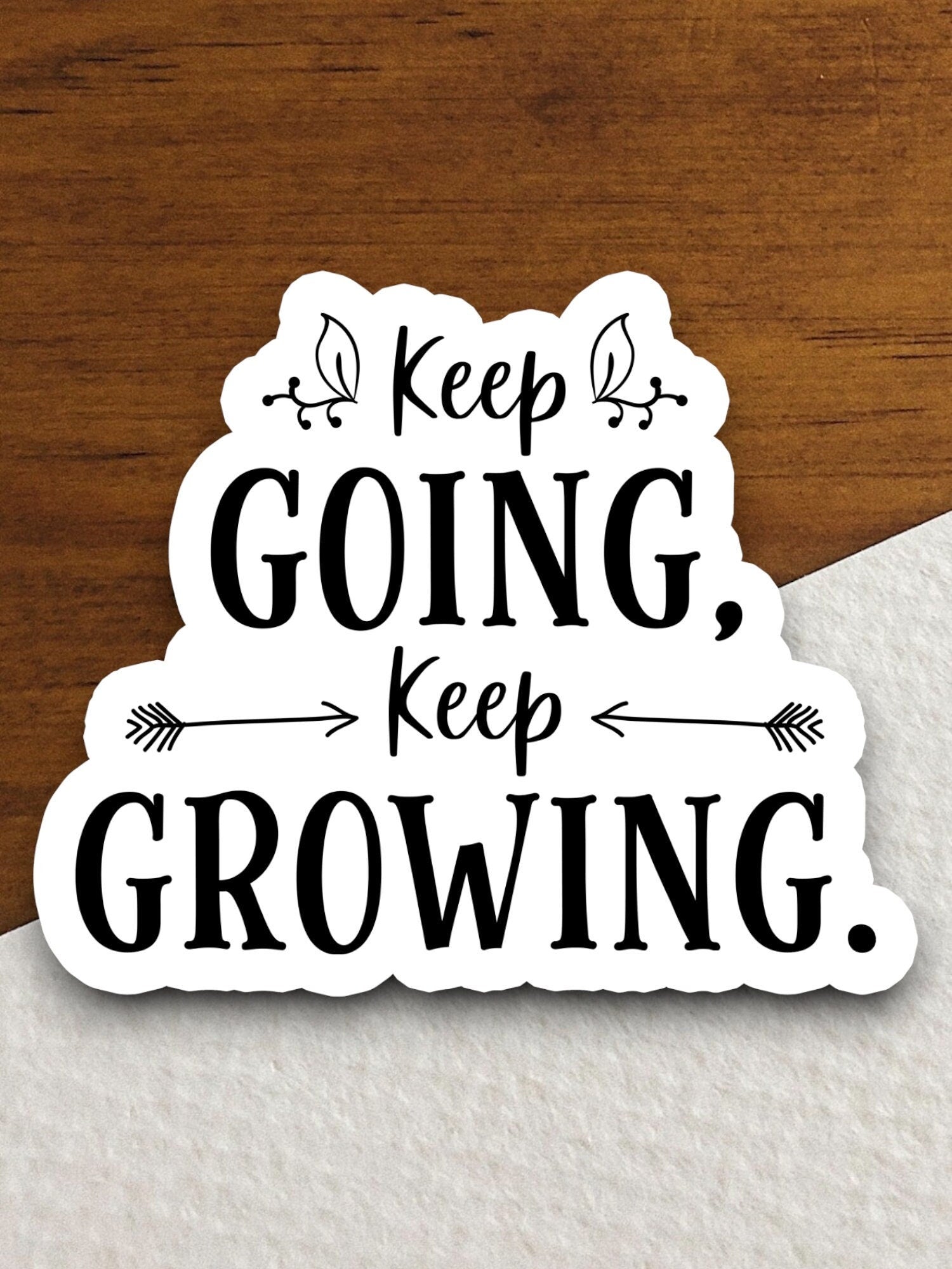 Keep going keep growing sticker, Religious Sticker, Faith Sticker, Worship Sticker, Christian Sticker, Scripture Sticker, Room Décor