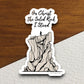 On Christ the solid rock i stand sticker, Religious Sticker, Faith Sticker, Worship Sticker, Christian Sticker, Scripture Sticker