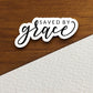 Saved by grace sticker, Religious Sticker, Faith Sticker, Worship Sticker, Christian Sticker, Scripture Sticker, Room Décor