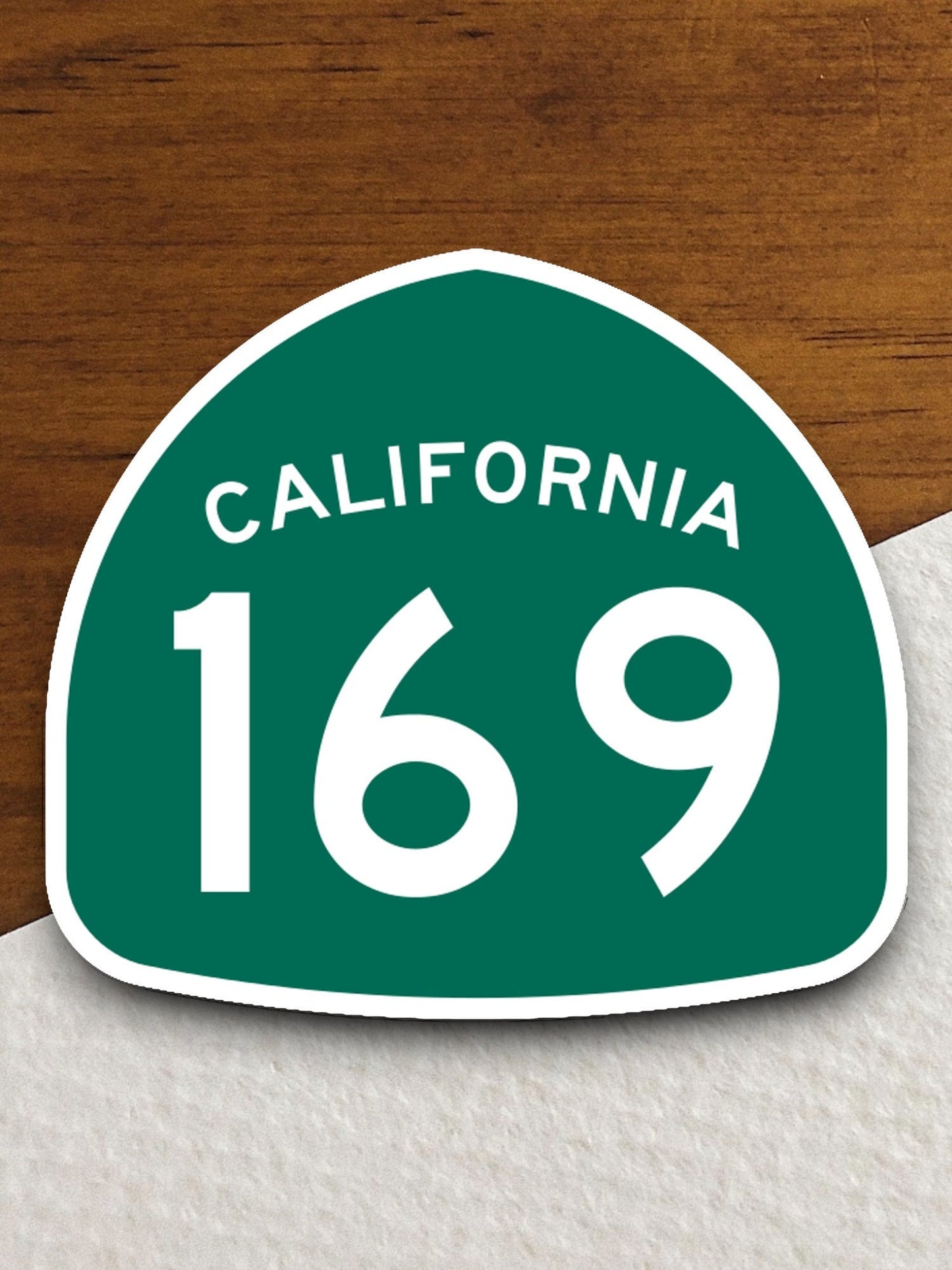 California state route 169 road sign sticker, road trip sticker, highway sign, room decor, travel sticker