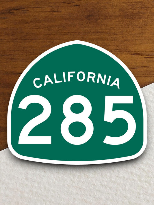 California state route 285 road sign sticker, road trip sticker, highway sign, room decor, travel sticker