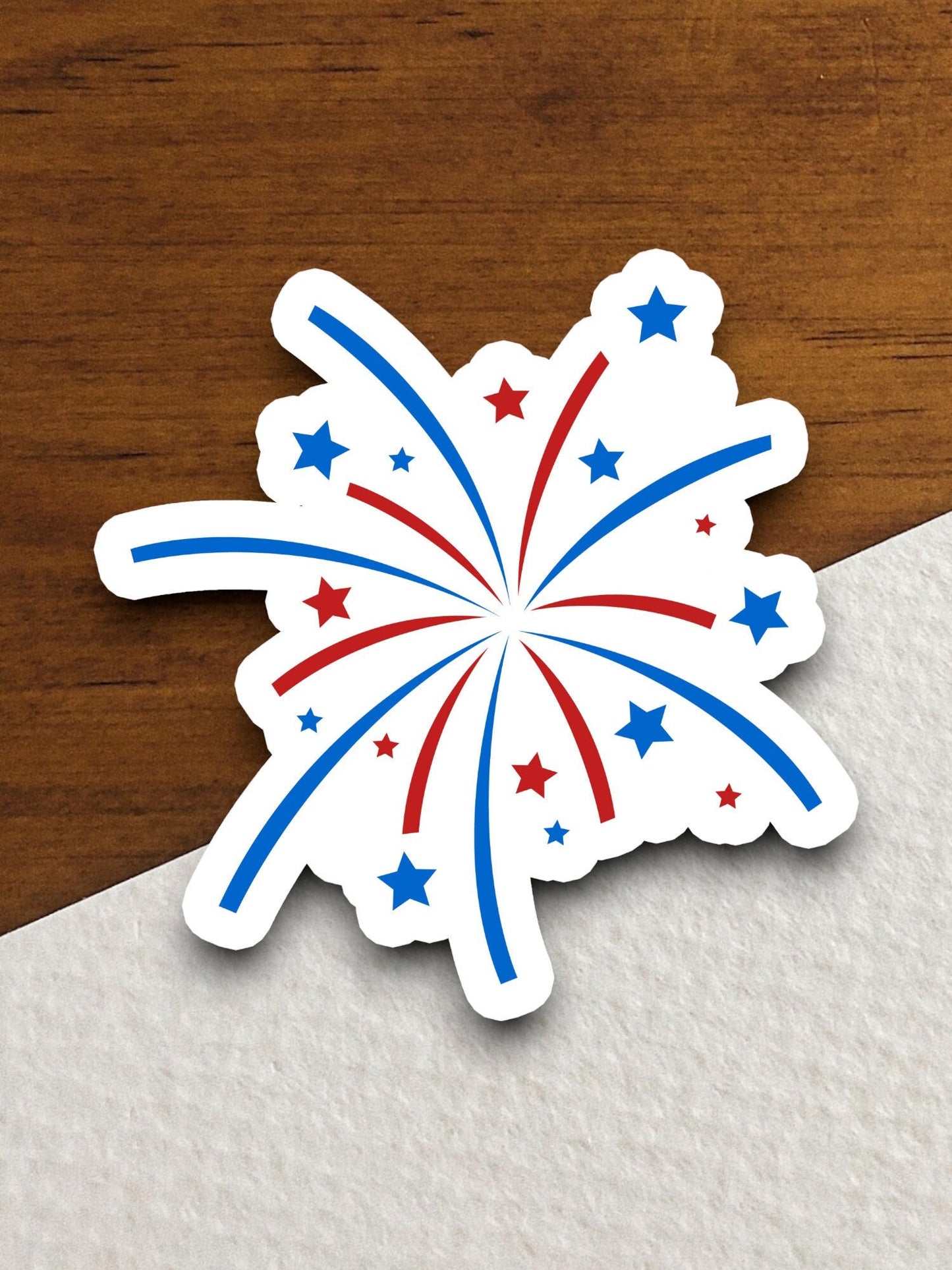 Fireworks sticker, holiday sticker, seasonal sticker, Sticker For Laptop, Water Bottle, Hydroflask, Phone, Desk, Computer, Gift, Room Décor