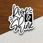 Rise & shine sticker, Religious Sticker, Faith Sticker, Worship Sticker, Christian Sticker, Scripture Sticker, Room Décor