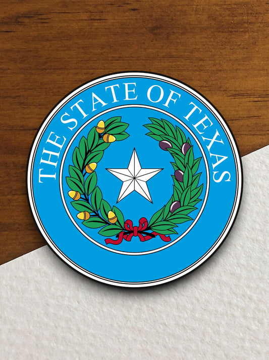 Seal of Texas  road sign stickers, Room Decor, Traffic Sticker, Road Sign Decoration, Road Work Signs, Traffic Sign