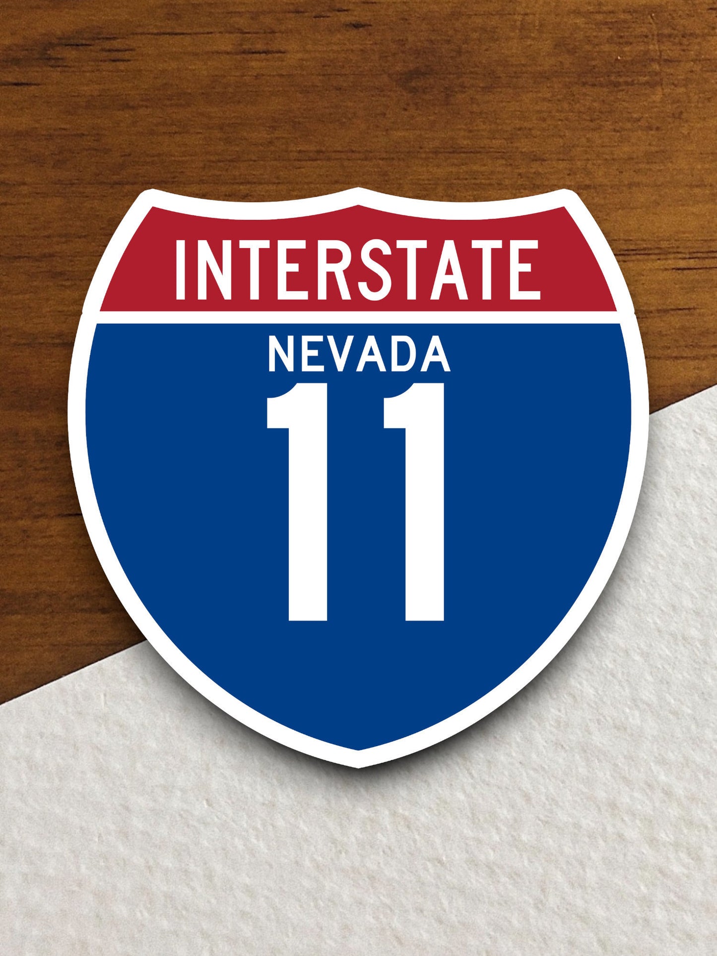 Interstate route  11 Nevada sticker, Interstate Highway Sign Expressway Stickers, Highway Sign Road Trip Sticker, Room Décor