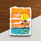 Summer Vibes Travel Sticker, vacation sticker, travel sticker, room decor, water bottle sticker, laptop sticker