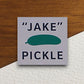 Jake Pickle road sign stickers, Room Decor, Traffic Sticker, Road Sign Decoration, Road Work Signs, Traffic Sign