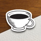 Coffee cup sticker, drink sticker, Funny Stickers, Coffee Sticker, Caffeine, Coffee Lover, Cafe, Decaf, Barista Sticker