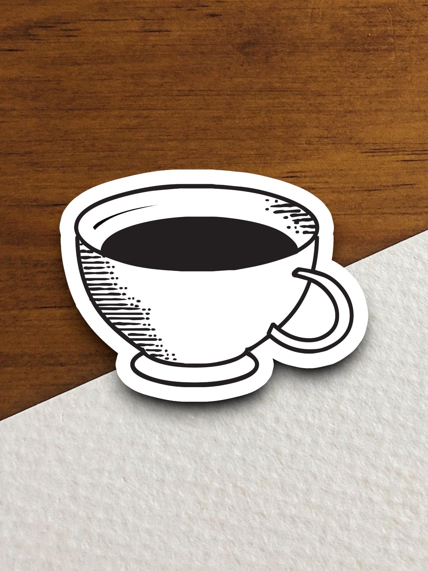 Coffee cup sticker, drink sticker, Funny Stickers, Coffee Sticker, Caffeine, Coffee Lover, Cafe, Decaf, Barista Sticker