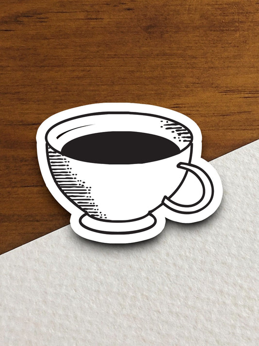 Coffee cup sticker, drink sticker, Funny Stickers, Coffee Sticker, Caffeine, Coffee Lover, Cafe, Decaf, Barista Sticker