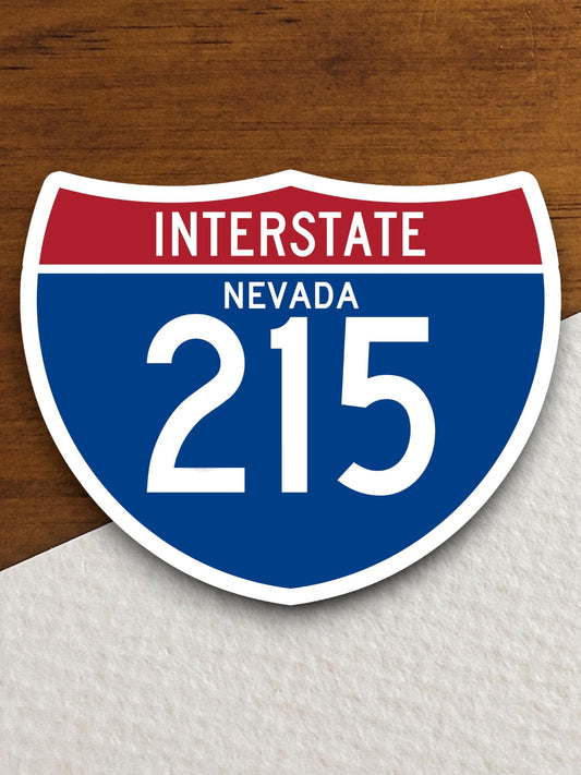 Interstate route  215 nevada sticker, Interstate Highway Sign Expressway Stickers, Highway Sign Road Trip Sticker, Room Décor