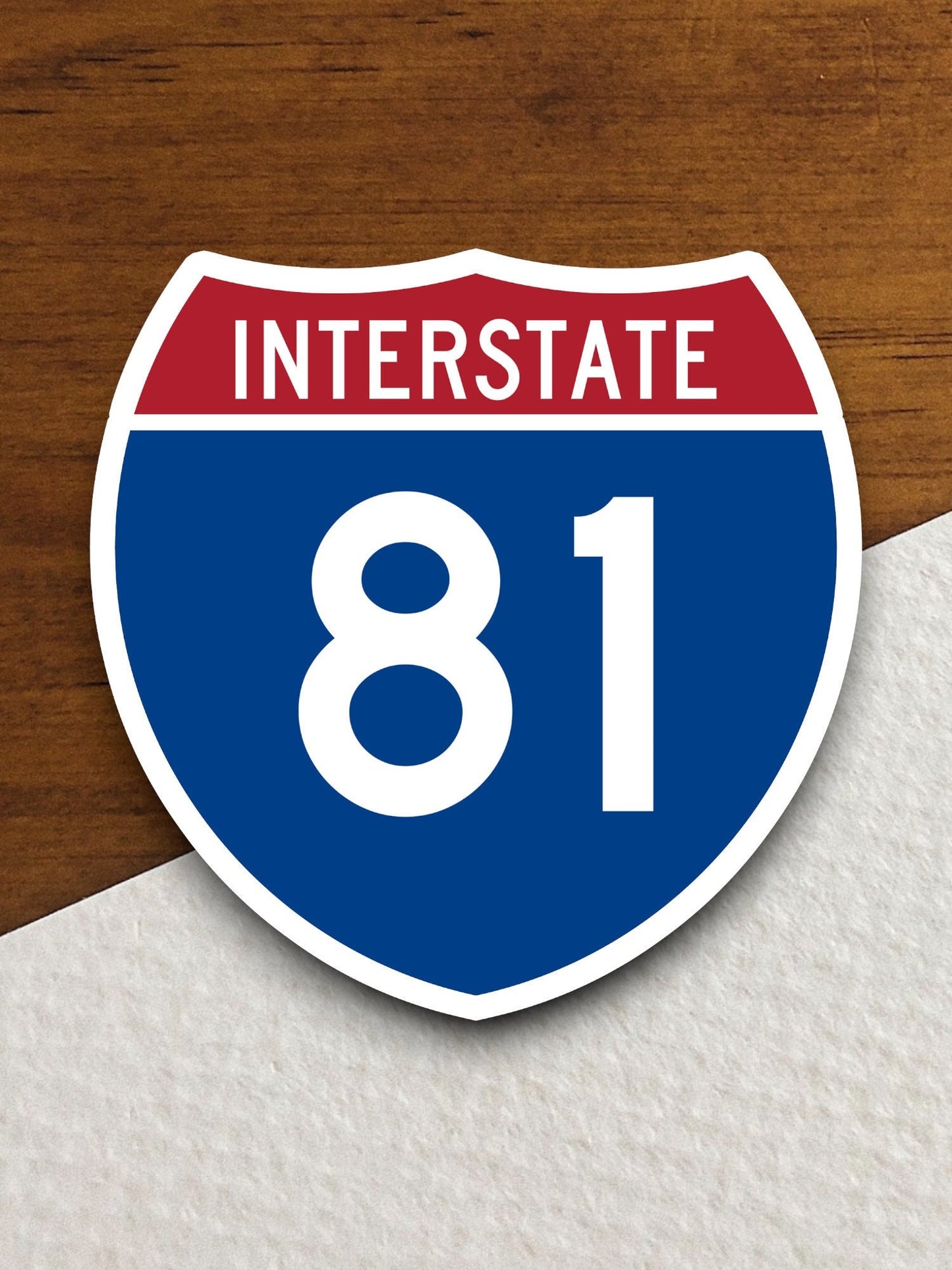 Interstate route  81 sticker, Interstate Highway Sign Expressway Stickers, Highway Sign Road Trip Sticker, Room Décor