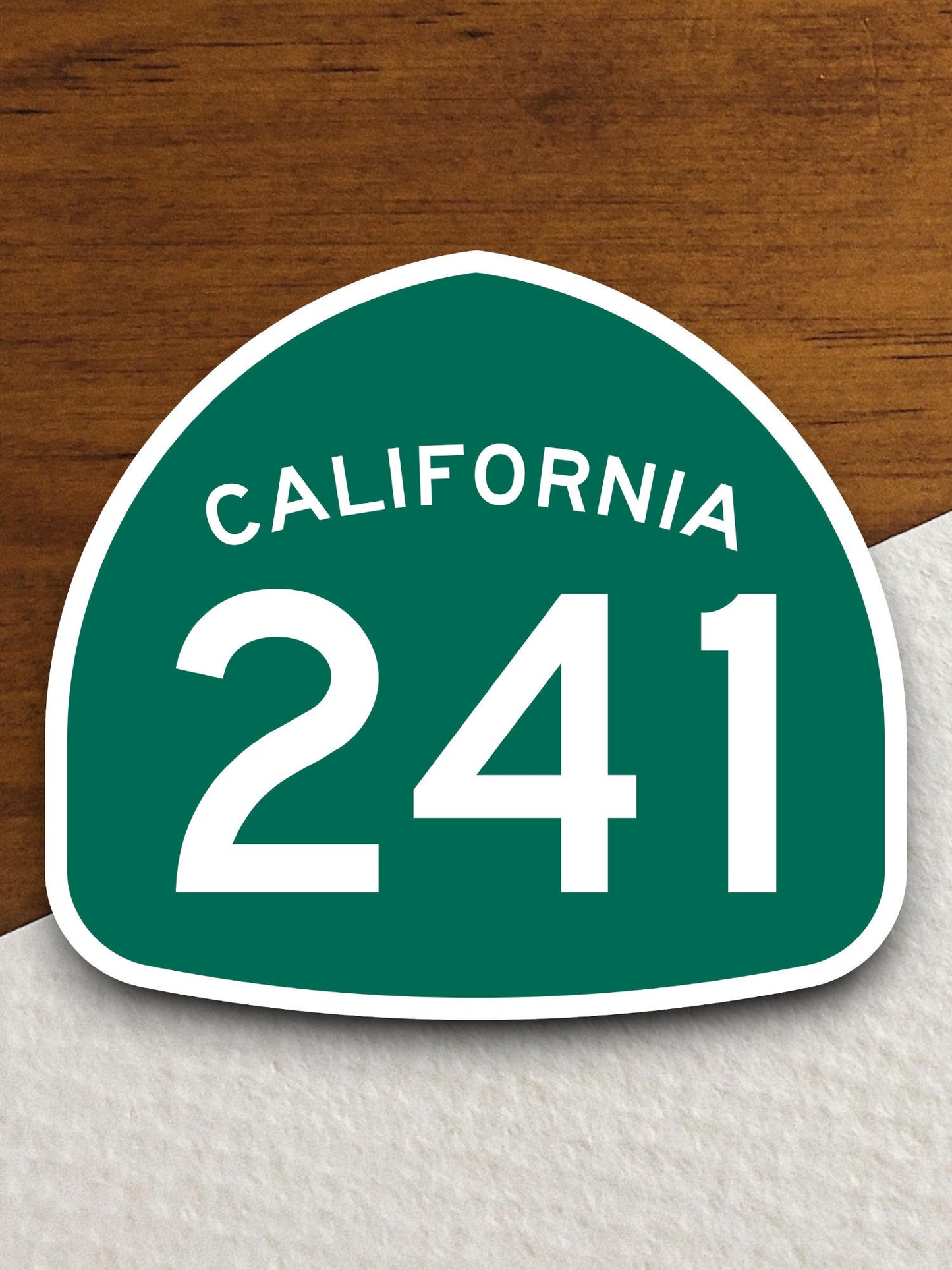 California state route 241 road sign sticker, road trip sticker, highway sign, room decor, travel sticker