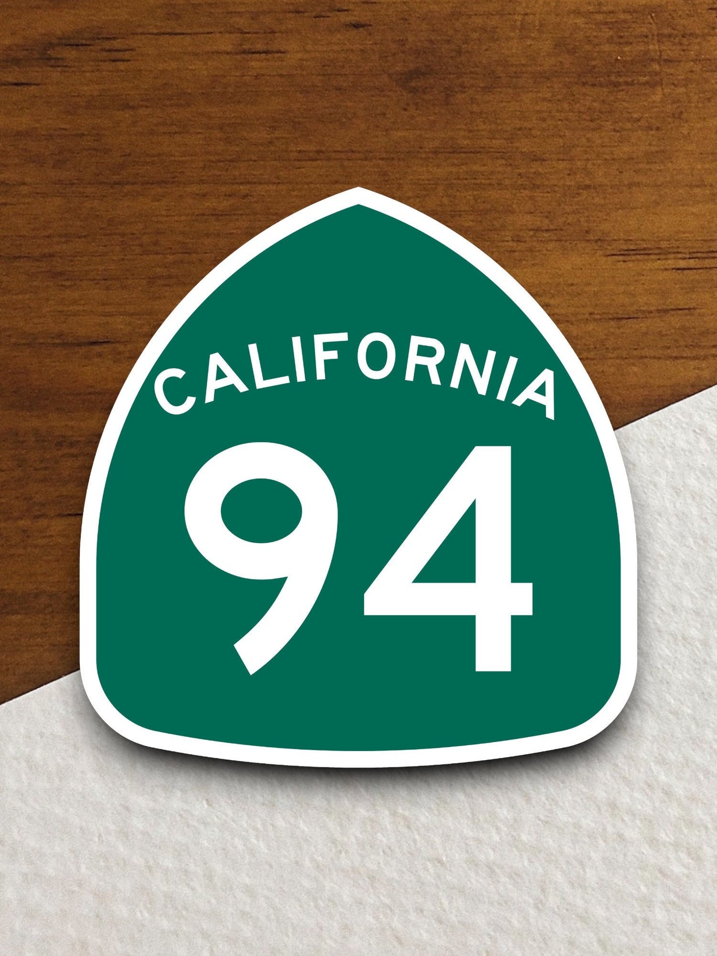 California state route 94 road sign sticker, road trip sticker, highway sign, room decor, travel sticker