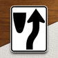 Keep right  road sign stickers, Room Decor, Traffic Sticker, Road Sign Decoration, Road Work Signs, Traffic Sign