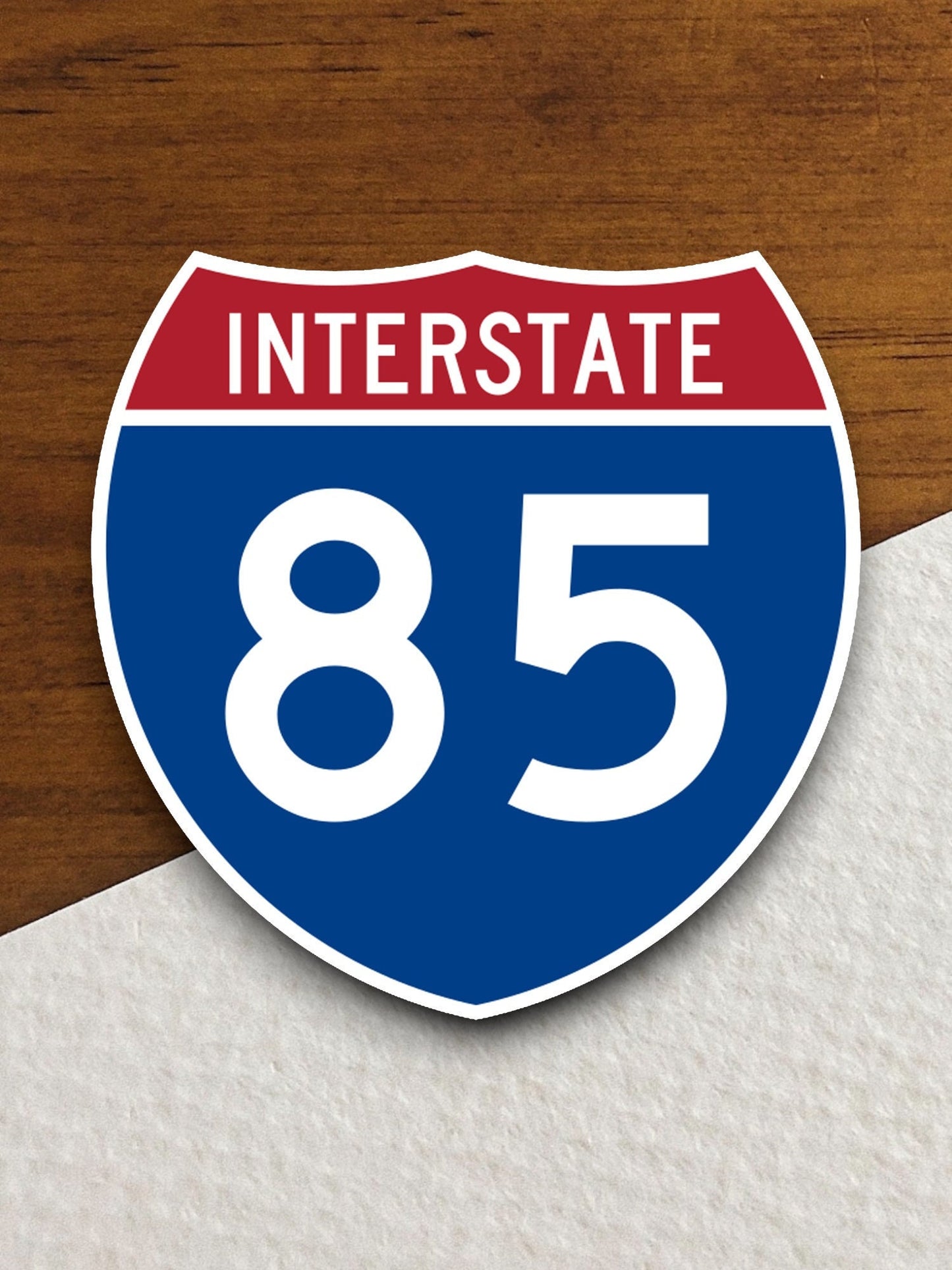 Interstate route  85 sticker,, Interstate Highway Sign Expressway Stickers, Highway Sign Road Trip Sticker, Room Décor