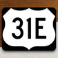 United States route 31e road sign sticker, road trip sticker, highway sign, room decor, travel sticker