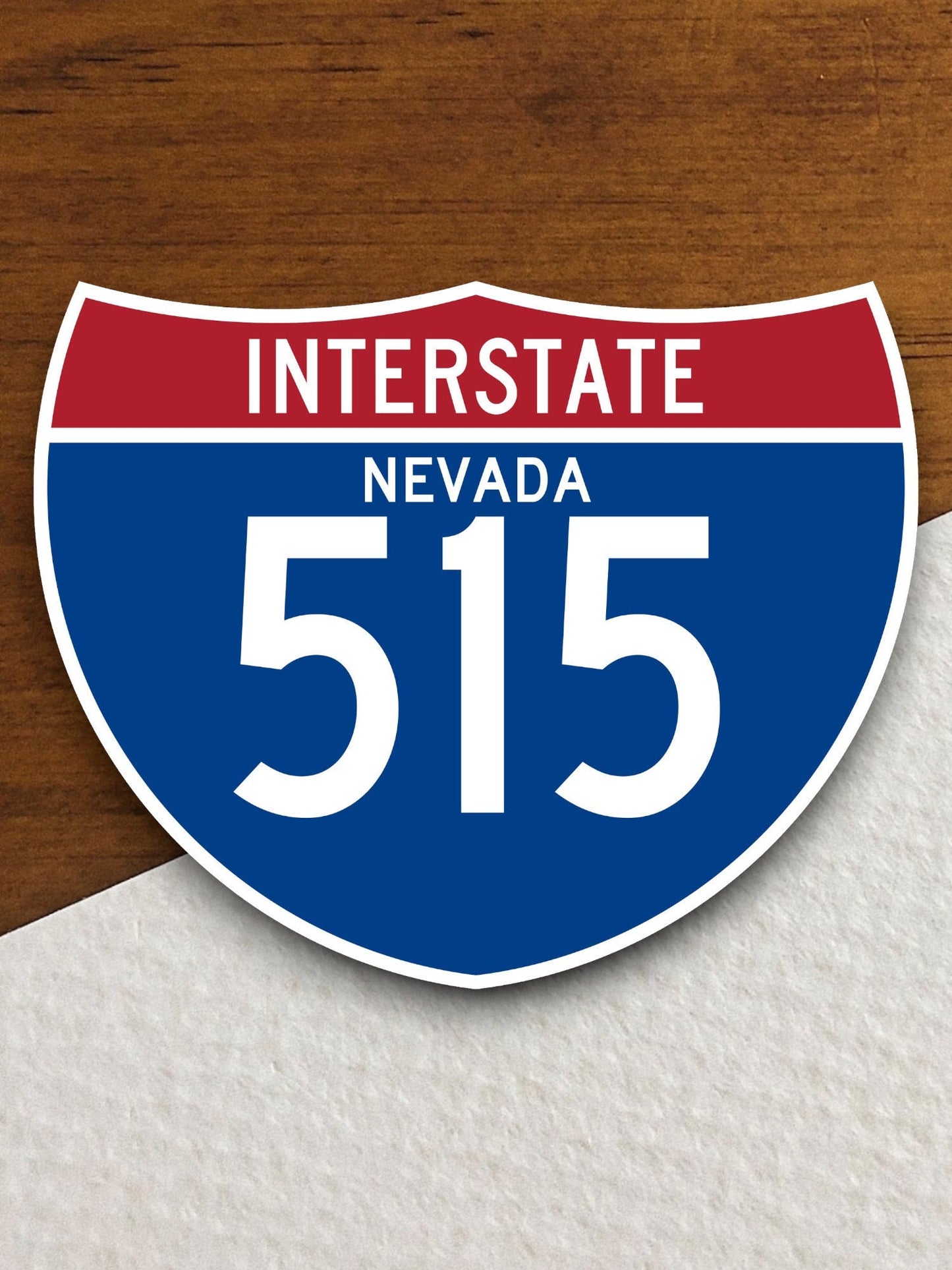 Interstate route  515 nevada sticker, Interstate Highway Sign Expressway Stickers, Highway Sign Road Trip Sticker, Room Décor