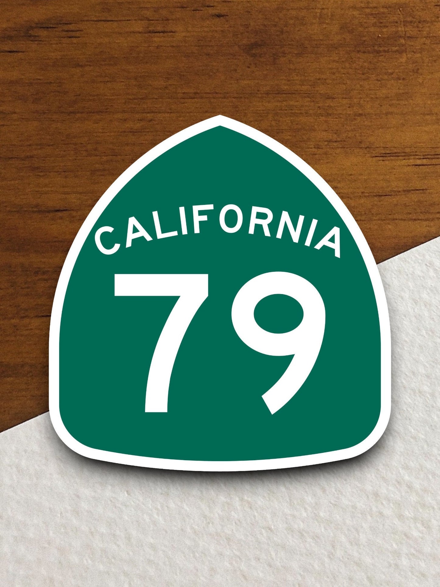 California state route 79 road sign sticker, road trip sticker, highway sign, room decor, travel sticker