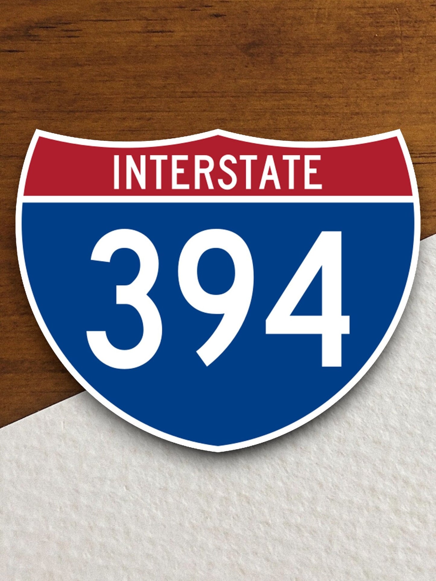 Interstate route  394 sticker, Interstate Highway Sign Expressway Stickers, Highway Sign Road Trip Sticker, Room Décor