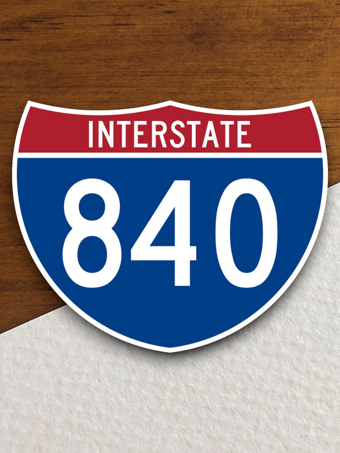 Interstate route  840 sticker, Interstate Highway Sign Expressway Stickers, Highway Sign Road Trip Sticker, Room Décor