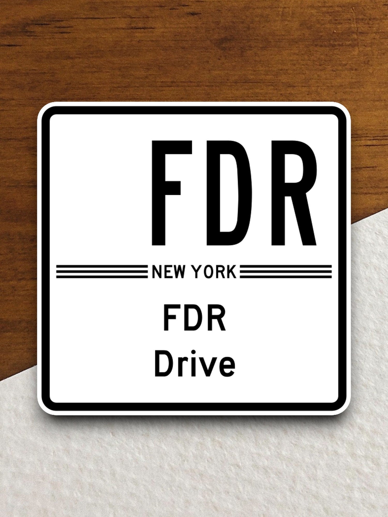 Fdr drive shield  road sign stickers, Room Decor, Traffic Sticker, Road Sign Decoration, Road Work Signs, Building Signs, Traffic Sign