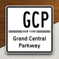 Grand central parkway  road sign stickers, Room Decor, Traffic Sticker, Road Sign Decoration, Road Work Signs, Building Signs, Traffic Sign