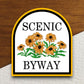 Scenic byway  road sign stickers, Room Decor, Traffic Sticker, Road Sign Decoration, Road Work Signs, Traffic Sign