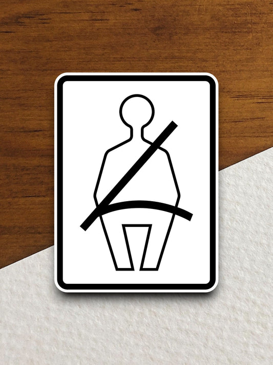 Wear seat belt  road sign stickers, Room Decor, Traffic Sticker, Road Sign Decoration, Road Work Signs, Traffic Sign