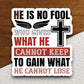 He is no fool who gives what he cannot keep to gain what he cannot lose sticker, Religious Sticker, Faith Sticker, planner sticker