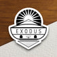 Book of exodus sticker, book sticker, bible sticker, Religious Sticker, Faith Sticker, Worship Sticker, Christian Sticker, Scripture Sticker