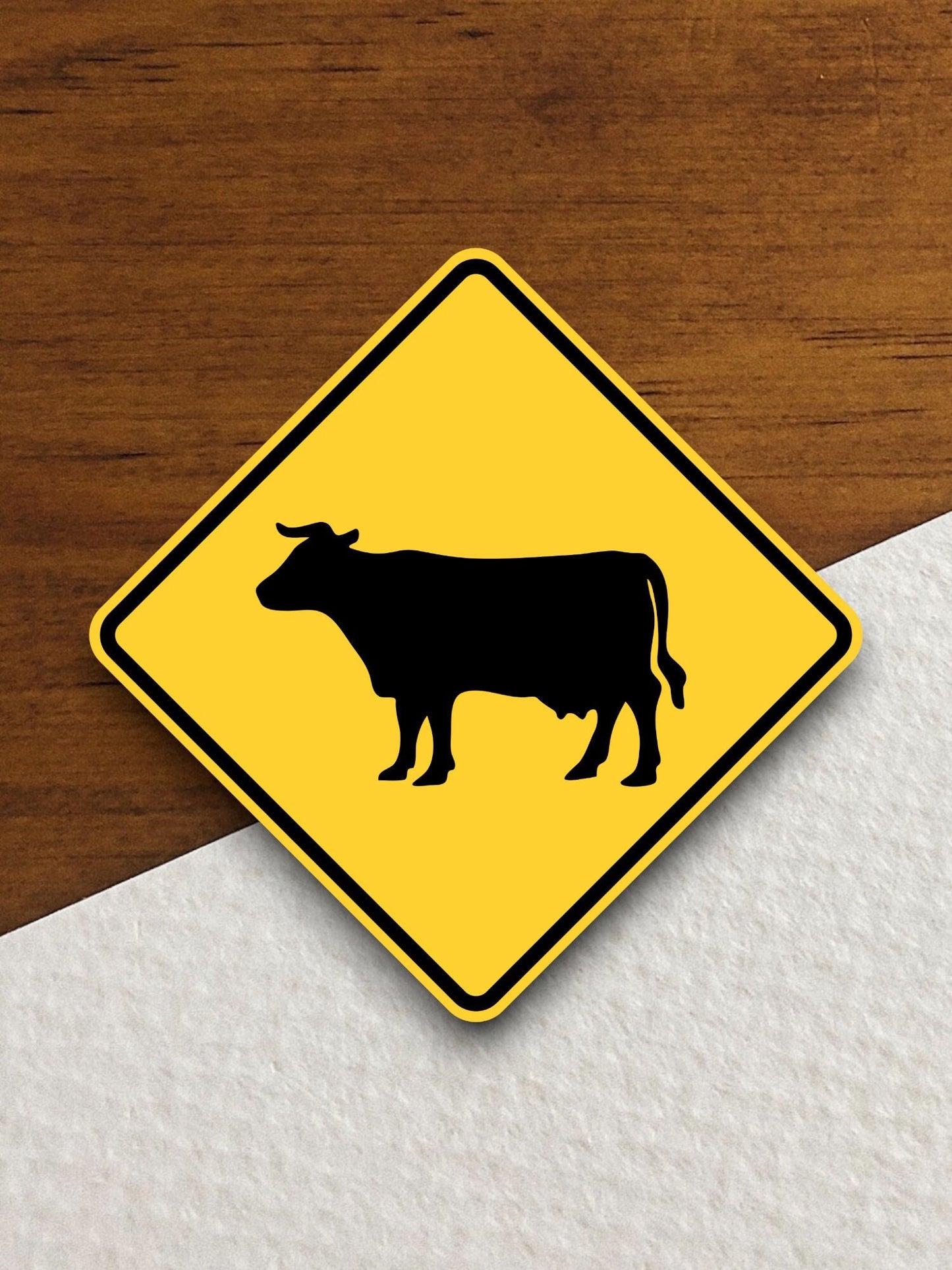 Cattle  road sign stickers, Room Decor, Traffic Sticker, Road Sign Decoration, Road Work Signs, Traffic Sign