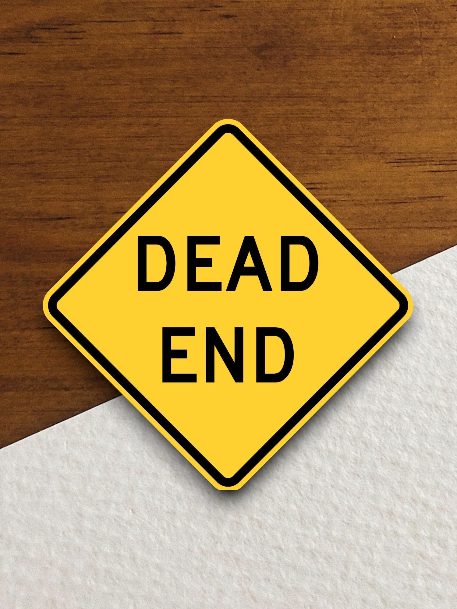 Dead end  road sign stickers, Room Decor, Traffic Sticker, Road Sign Decoration, Road Work Signs, Traffic Sign