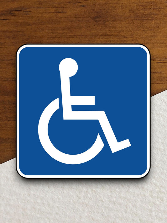 Handicapped accessible  road sign stickers, Room Decor, Traffic Sticker, Road Sign Decoration, Road Work Signs, Building Signs, Traffic Sign