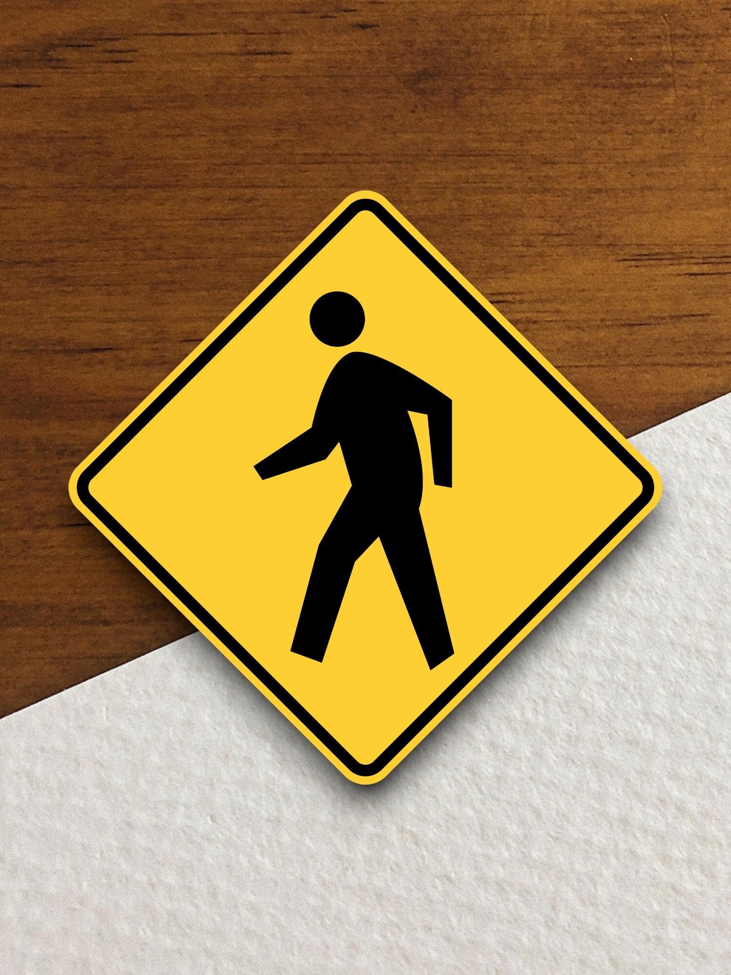 Pedestrians  road sign stickers, Room Decor, Traffic Sticker, Road Sign Decoration, Road Work Signs, Traffic Sign