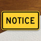 Notice  road sign stickers, Room Decor, Traffic Sticker, Road Sign Decoration, Road Work Signs, Traffic Sign