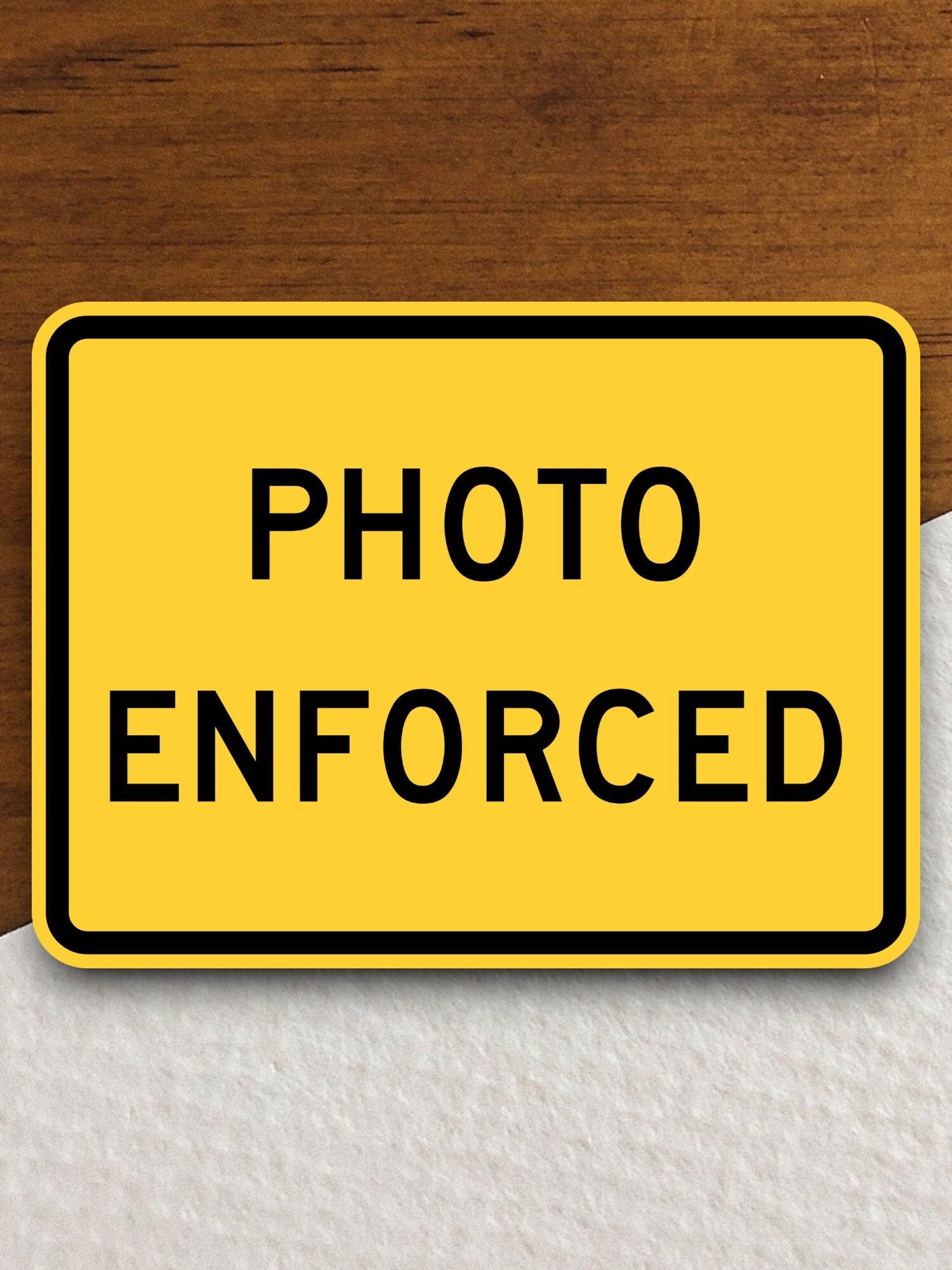 Photo enforced  road sign stickers, Room Decor, Traffic Sticker, Road Sign Decoration, Road Work Signs, Traffic Sign