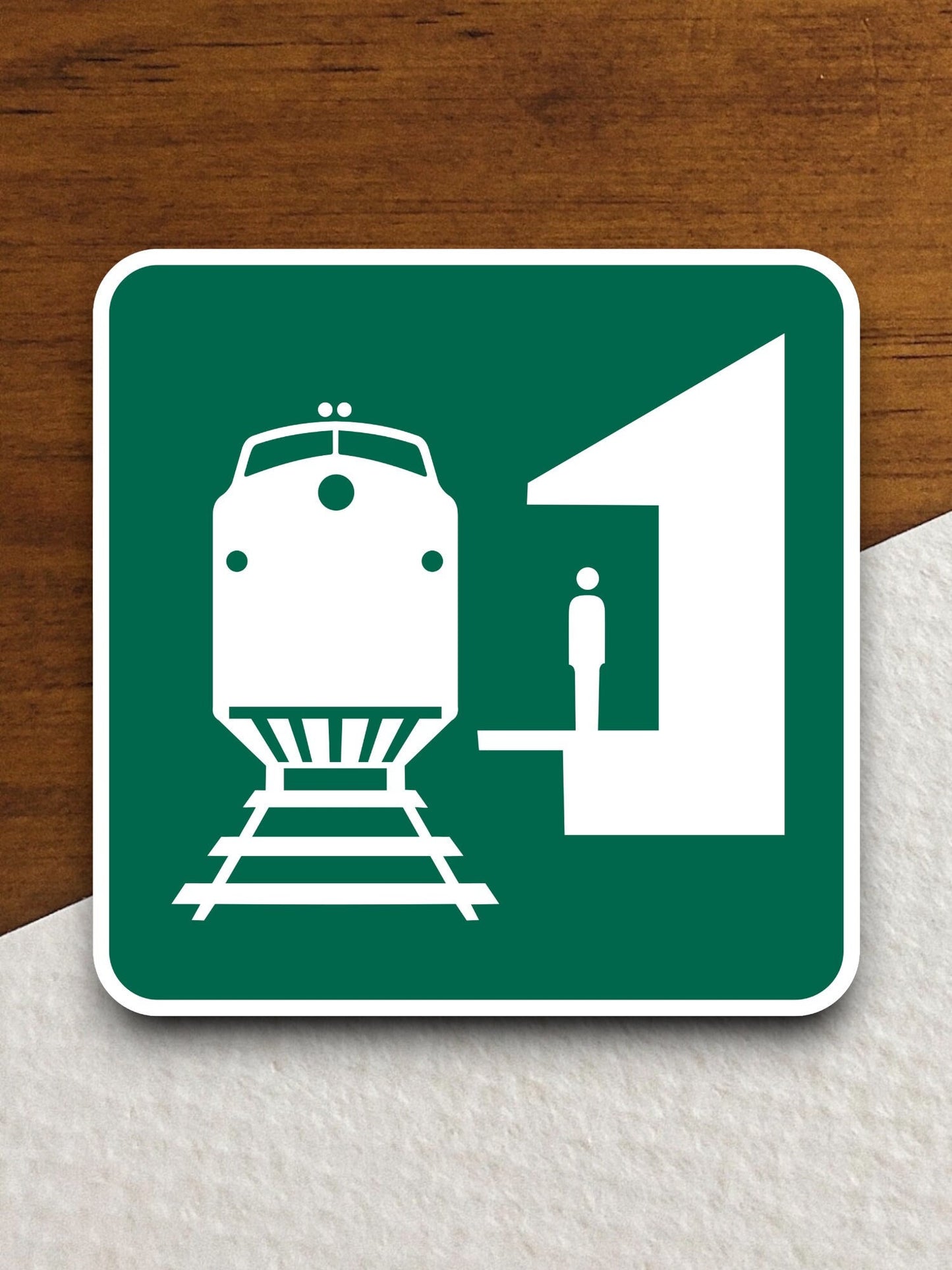 Train station  road sign stickers, Room Decor, Traffic Sticker, Road Sign Decoration, Road Work Signs, Traffic Sign