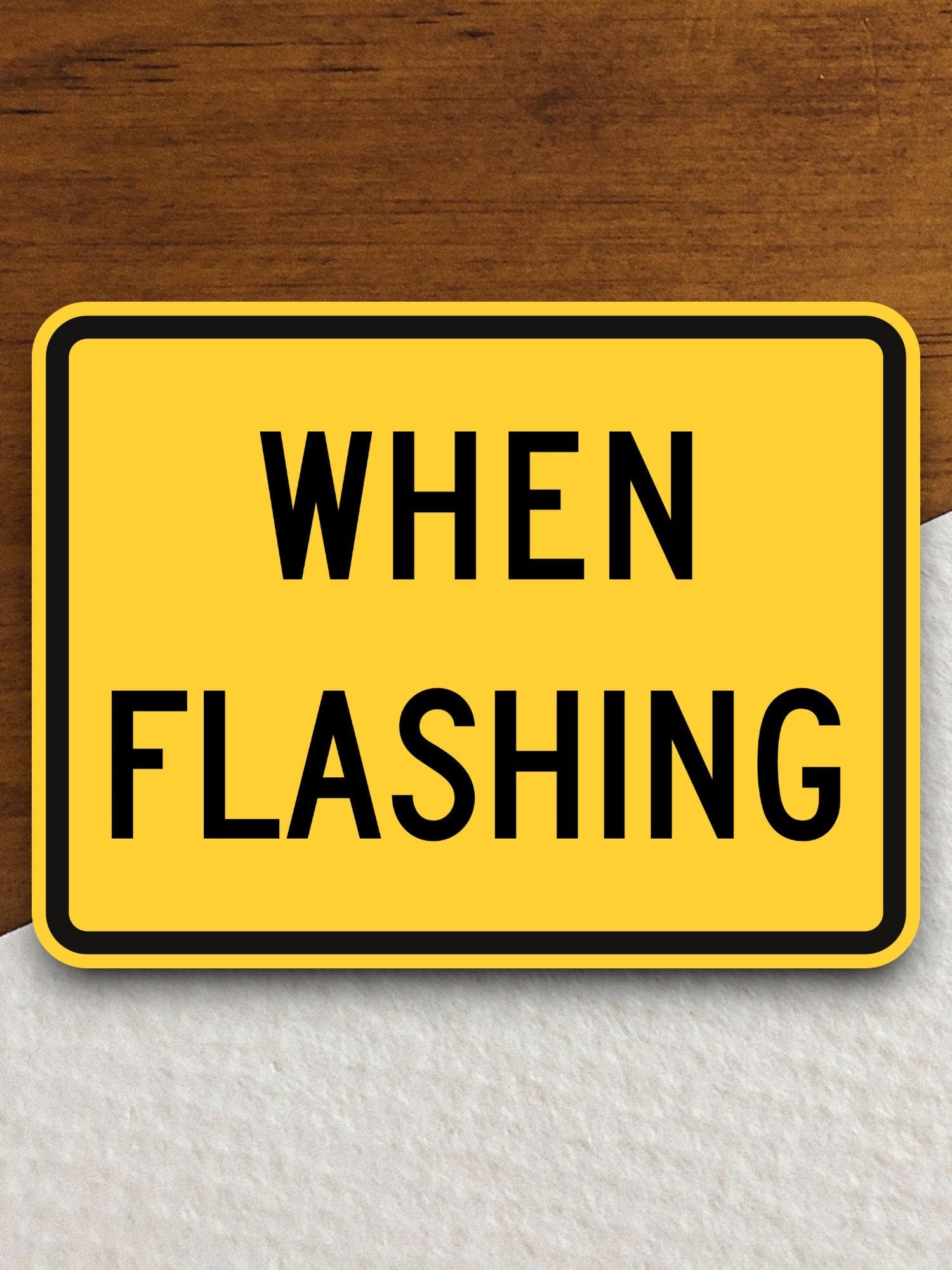 When flashing  road sign stickers, Room Decor, Traffic Sticker, Road Sign Decoration, Road Work Signs, Traffic Sign