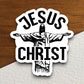 Jesus Christ sticker, Religious Sticker, Faith Sticker, Worship Sticker, Christian Sticker, Scripture Sticker, Room Décor