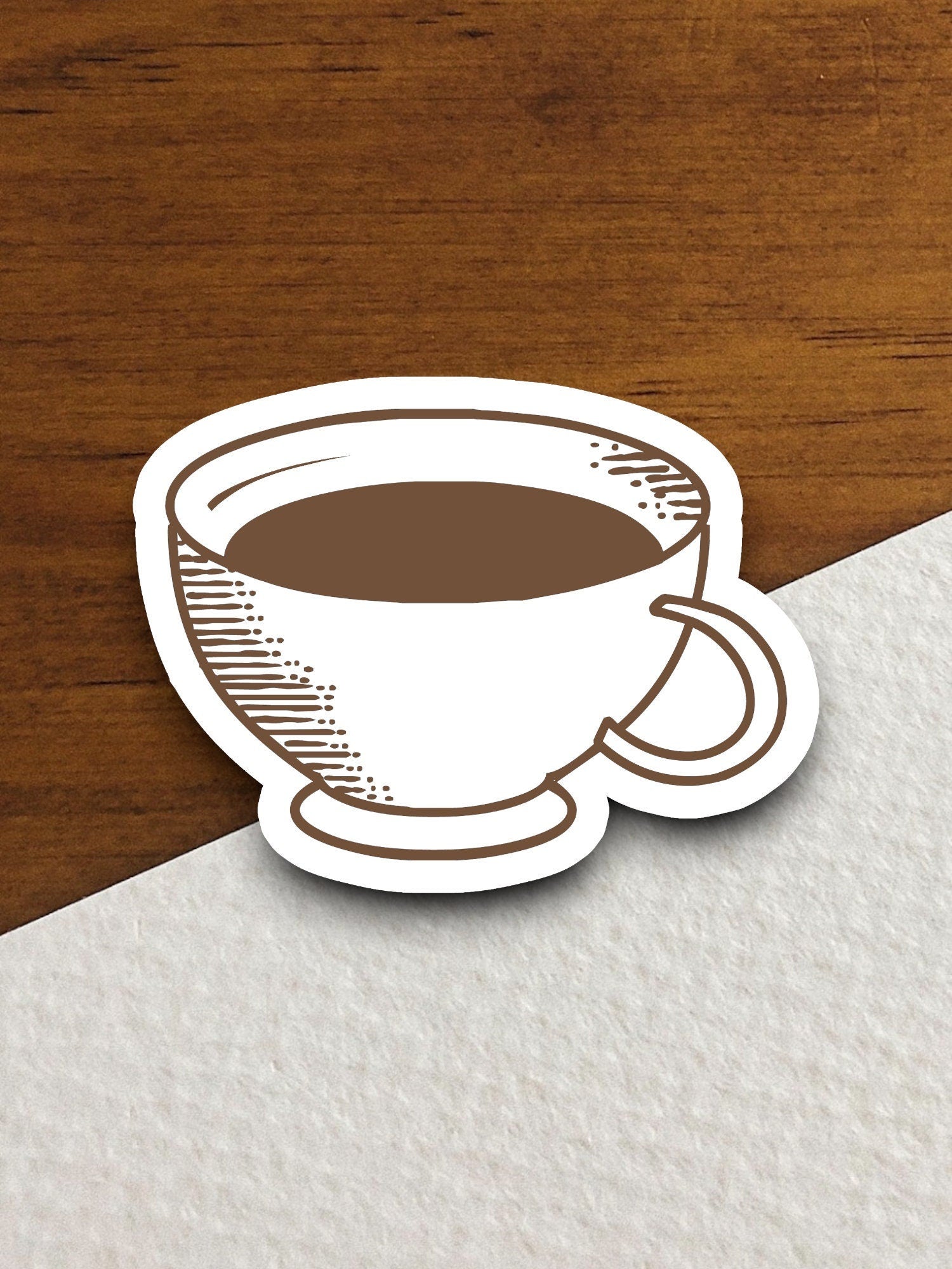 Hot chocolate cup sticker, Funny Stickers, Coffee Sticker, Caffeine, Coffee Lover, Cafe, Decaf, Barista Sticker